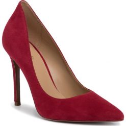 Szpilki MICHAEL MICHAEL KORS - Keke Pump 40F9KEHP1S Scarlet. Czerwone półbuty damskie MICHAEL Michael Kors, bez wzorów, ze skóry, bez obcasa, na obcasie, bez zapięcia. W wyprzedaży za 519,00 zł.