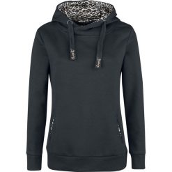 Bluzy damskie: Sublevel Ladies Leo Hoodie Bluza z kapturem damska ciemnoszary (Anthracite)