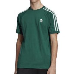 ADIDAS 3-STRIPES TEE > ED5956. Koszulki męskie Adidas, xs, w paski, z bawełny, klasyczne, z okrągłym kołnierzem, z krótkim rękawem, krótkie. Za 119,99 zł.