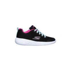 Buty Dziecko Skechers GOrun 600 - Fun Run. Czarne trampki dziewczęce Skechers, bez wzorów, bez zapięcia. Za 144,29 zł.