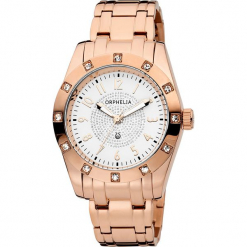 Zegarek kwarcowy w kolorze biało-różowozłotym. Żółte, analogowe zegarki damskie Esprit Watches, szklane. W wyprzedaży za 318,95 zł.