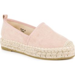 Espadryle damskie: Pudrowe espadryle na wiosnę VIVIANA