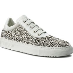 Sneakersy LORIBLU - 8E 900264 9G Camoscio Perla/Agnellato. Białe półbuty damskie marki Loriblu, na co dzień, bez wzorów, ze skóry, bez obcasa, na płaskiej podeszwie, bez zapięcia. W wyprzedaży za 1169,00 zł.
