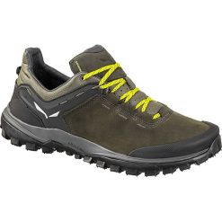 Buty trekkingowe męskie: Skórzane buty turystyczne "Wander Hiker L" w kolorze khaki