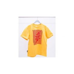 TS POGO 3D SKULL YELLOW. Żółte t-shirty męskie Pogo, xs, bez wzorów, bez kołnierzyka. Za 79,00 zł.