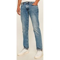 Tommy Hilfiger - Jeansy Denton. Niebieskie jeansy męskie TOMMY HILFIGER, bez wzorów. Za 449,90 zł.