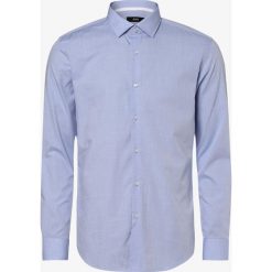 BOSS - Koszula męska – Jesse, niebieski. Niebieskie koszule męskie Boss, m, bez wzorów, eleganckie, bez kołnierzyka, bez rękawów. Za 429,95 zł.