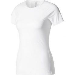 Adidas Koszulka SPEED TEE biała r. M. Białe topy sportowe damskie marki Adidas, m. Za 99,90 zł.