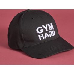 Czapka z daszkiem Gym Hard - Czarny. Czarne czapki damskie marki Sinsay. Za 14,99 zł.