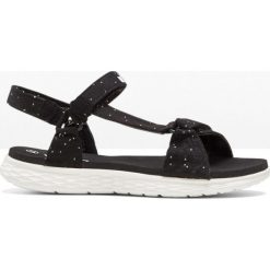 Sandały trekkingowe Lico bonprix czarny. Czarne buty trekkingowe damskie bonprix, bez wzorów, na wysokim obcasie, bez zapięcia. Za 149,99 zł.