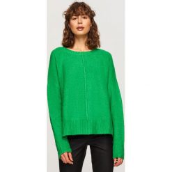 Sweter - Zielony. Zielone swetry klasyczne damskie Reserved, l. Za 79,99 zł.