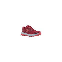 Buty do biegania damskie trail TR różowo-białe. Różowe buty sportowe damskie EVADICT, bez wzorów, z poliesteru, do biegania. Za 179,99 zł.