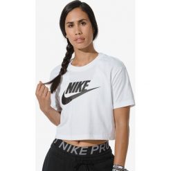 Nike Essential Koszulka Biały. Białe koszulki damskie Nike, s, z nadrukiem, z bawełny, bez kołnierzyka. Za 111,95 zł.