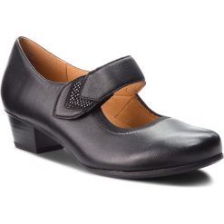 Półbuty CAPRICE - 9-24301-21 Black Nappa 022. Czarne półbuty damskie skórzane Caprice, eleganckie, na obcasie. Za 229,90 zł.