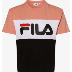 FILA - T-shirt damski – Allison, pomarańczowy. Pomarańczowe t-shirty damskie Fila, l, bez wzorów, bez kołnierzyka. Za 159,95 zł.