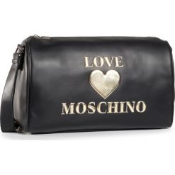 Torba LOVE MOSCHINO - JC4039PP1BLE0000 Nero. Czarne torby męskie skórzane Love Moschino, bez wzorów, ze skóry ekologicznej. Za 999,00 zł.