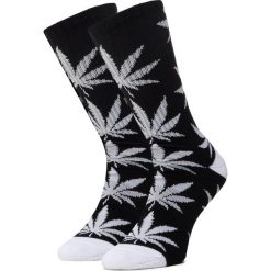 Skarpety Wysokie Unisex HUF - Essentials Plantlife Sock SK00298 r.OS Black. Czarne skarpetki damskie HUF, bez wzorów, z bawełny. Za 69,00 zł.