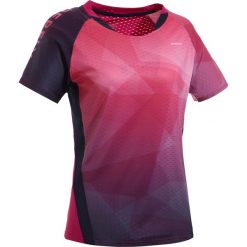 Koszulka do badmintona 560 damska. Niebieskie t-shirty damskie PERFLY, l, bez wzorów, z elastanu, bez kołnierzyka. Za 69,99 zł.
