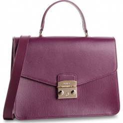 Torebka FURLA - Metropolis 993713 B BOO9 ARE Amaranto f. Fioletowe torebki klasyczne damskie Furla, bez wzorów, ze skóry, klasyczne, duże, bez dodatków. Za 1700,00 zł.