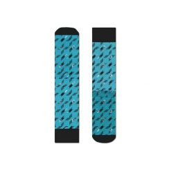 Skarpetki Happy Socks x Billlionaire Boys Club ATHLETICS ATBBC27-6002. Zielone skarpetki damskie marki Happy Socks, bez wzorów. Za 41,99 zł.