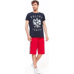 T-SHIRT KRÓTKI RĘKAW MĘSKI Z NADRUKIEM, GŁADKI. T-shirty męskie Top Secret. W wyprzedaży za 19,99 zł.