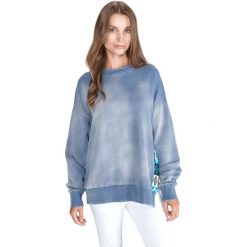 Pinko Miele Bluza Niebieski. Niebieskie bluzy damskie Pinko, m, bez wzorów, z bawełny, bez rękawów, bez kaptura. Za 1141,95 zł.