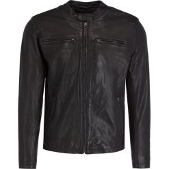 Kurtka skórzana Pepe Jeans Dannys PM402121. Czarne kurtki męskie Pepe Jeans, m, bez wzorów, z jeansu, bez kaptura. W wyprzedaży za 799,00 zł.