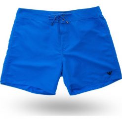 KĄPIELÓWKI Emporio Armani. Niebieskie kąpielówki męskie m, z haftami, z materiału. Za 339,00 zł.