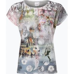Taifun - T-shirt damski – Fußball-Weltmeisterschaft, niebieski. Niebieskie t-shirty damskie marki Taifun, z nadrukiem, z satyny. Za 129,95 zł.