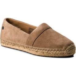 Espadryle UGG - W Renada 1020060 W/Tdl. Brązowe espadryle damskie marki Ugg, ze skóry, na płaskiej podeszwie. W wyprzedaży za 339,00 zł.