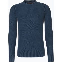 Swetry męskie: Superdry – Sweter męski, niebieski