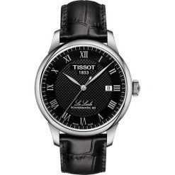 PROMOCJA ZEGAREK TISSOT Le Locle Powermatic 80 T006.407.16.053.00. Czarne zegarki męskie marki TISSOT, ze stali. W wyprzedaży za 1760,00 zł.