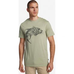 Quiksilver Waterman Tattoo Tuna Koszulka Zielony. Zielone podkoszulki męskie Quiksilver, s, z nadrukiem, z bawełny, z krótkim rękawem. Za 157,95 zł.
