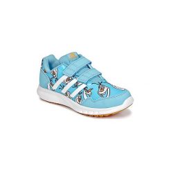 Buty Dziecko adidas DISNEY REINE DES NEIGES CF C. Niebieskie trampki dziewczęce Adidas, z motywem z bajki, bez zapięcia. Za 191,20 zł.