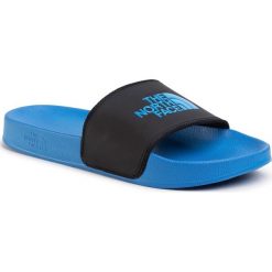 Klapki THE NORTH FACE - Base Camp Slide II F0A3FWOMX71 Tnf Black/Clear Lake Blue. Czarne klapki męskie The North Face, bez wzorów, z tworzywa sztucznego. Za 149,00 zł.