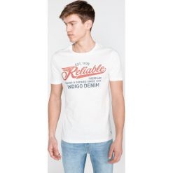 Jack & Jones Power Koszulka Biały. Białe koszulki męskie Jack & Jones, l, bez wzorów, z bawełny, bez kołnierzyka, z krótkim rękawem, krótkie. Za 66,95 zł.