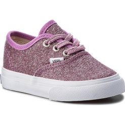 Tenisówki VANS - Authentic VN0A38E7U3U (Lurex Glitter) Pink/True. Różowe trampki dziewczęce Vans, z gumy, na sznurówki. W wyprzedaży za 139,00 zł.