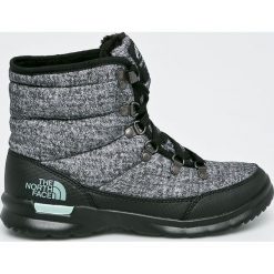 The North Face - Śniegowce Thermoball Lace II. Brązowe śniegowce damskie marki The North Face, z materiału. W wyprzedaży za 279,90 zł.