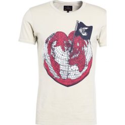 Koszulki polo: Vivienne Westwood Anglomania CLASSIC HEART WORLD Tshirt z nadrukiem ocra