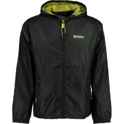 Kurtka "Boat" w kolorze czarnym. Czarne płaszcze męskie Geographical Norway Men, s, z nadrukiem, bez kaptura. W wyprzedaży za 85,95 zł.