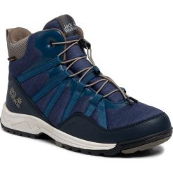 Trekkingi JACK WOLFSKIN - Thunderbolt Texapore Mid K 4036061 D Blue/Phantom. Niebieskie śniegowce chłopięce Jack Wolfskin, bez zapięcia. Za 369,00 zł.