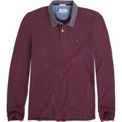 Koszulka polo w kolorze bordowym. Czerwone koszulki polo męskie Pepe Jeans, m, bez wzorów, polo, bez rękawów. W wyprzedaży za 169,95 zł.