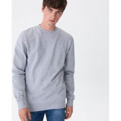 Bluza basic - Szary. Szare bluzy męskie House, s, bez wzorów, bez kołnierzyka, bez rękawów, bez kaptura. Za 59,99 zł.