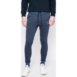 Blend - Spodnie. Niebieskie spodnie męskie Blend, na co dzień, xl, bez wzorów, z bawełny, casualowe. W wyprzedaży za 59,90 zł.