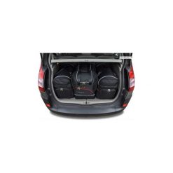 RENAULT SCENIC MINIVAN, 2003-2009 TORBY DO BAGAŻNIKA 4 SZT KJUST - 7034117. Czarne torby podróżne KJUST, bez wzorów, z kauczuku, klasyczne. Za 1049,00 zł.