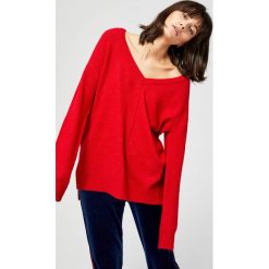 Sweter oversize. Swetry damskie Moodo, xs, bez wzorów, bez rękawów, bez kaptura. Za 39,99 zł.