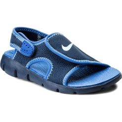 Sandały NIKE - Sunray Adjust 4 (GS/PS) 386518 413 Binary Blue/Still Blue. Niebieskie sandały chłopięce Nike, z materiału. Za 119,00 zł.