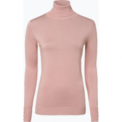 Marie Lund - Sweter damski, beżowy. Brązowe golfy damskie Marie Lund, l, z dzianiny. Za 99,95 zł.