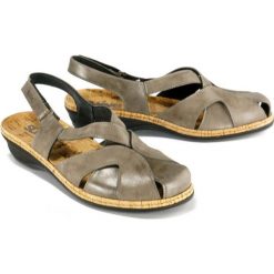 SUAVE 720131-9 cloudy, sandały damskie. Koturny damskie Suave, bez obcasa, na koturnie, bez zapięcia. Za 299,90 zł.