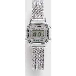 Casio - Zegarek LA670WEM.7EF. Szare zegarki męskie marki CASIO, ze stali. Za 229,90 zł.